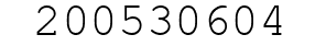 Number 200530604.