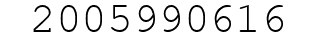 Number 2005990616.
