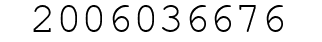 Number 2006036676.