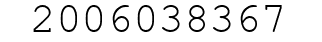 Number 2006038367.