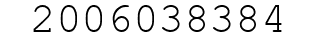 Number 2006038384.