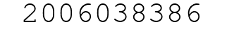 Number 2006038386.