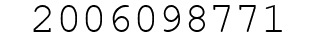 Number 2006098771.