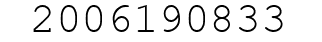 Number 2006190833.