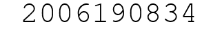 Number 2006190834.