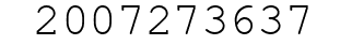 Number 2007273637.