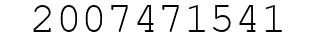 Number 2007471541.