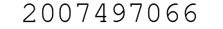 Number 2007497066.