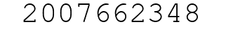 Number 2007662348.
