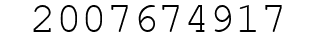 Number 2007674917.