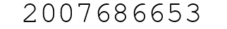 Number 2007686653.