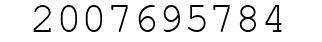 Number 2007695784.