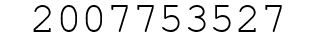 Number 2007753527.
