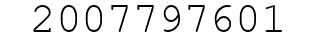 Number 2007797601.