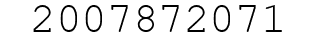 Number 2007872071.