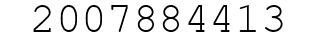 Number 2007884413.