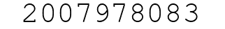 Number 2007978083.