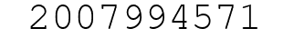 Number 2007994571.