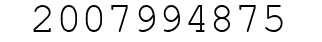 Number 2007994875.