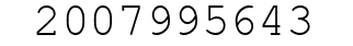 Number 2007995643.