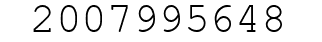 Number 2007995648.