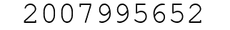 Number 2007995652.