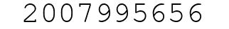Number 2007995656.
