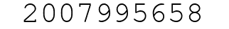 Number 2007995658.