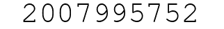 Number 2007995752.