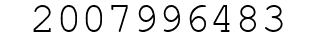 Number 2007996483.