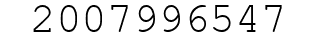Number 2007996547.