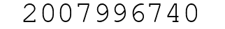 Number 2007996740.