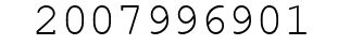 Number 2007996901.