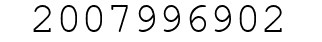 Number 2007996902.
