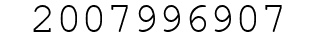 Number 2007996907.