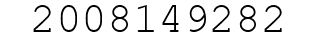 Number 2008149282.
