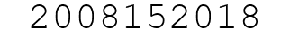 Number 2008152018.