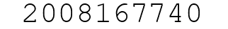 Number 2008167740.