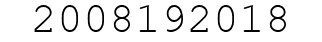 Number 2008192018.