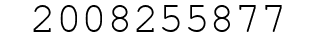 Number 2008255877.