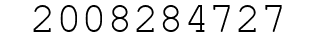 Number 2008284727.