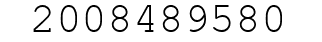 Number 2008489580.