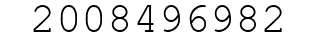 Number 2008496982.