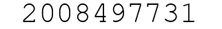 Number 2008497731.
