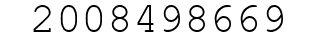 Number 2008498669.