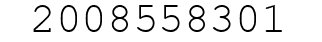 Number 2008558301.