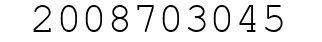 Number 2008703045.