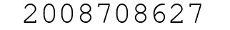 Number 2008708627.
