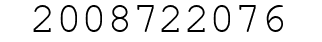 Number 2008722076.