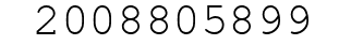 Number 2008805899.
